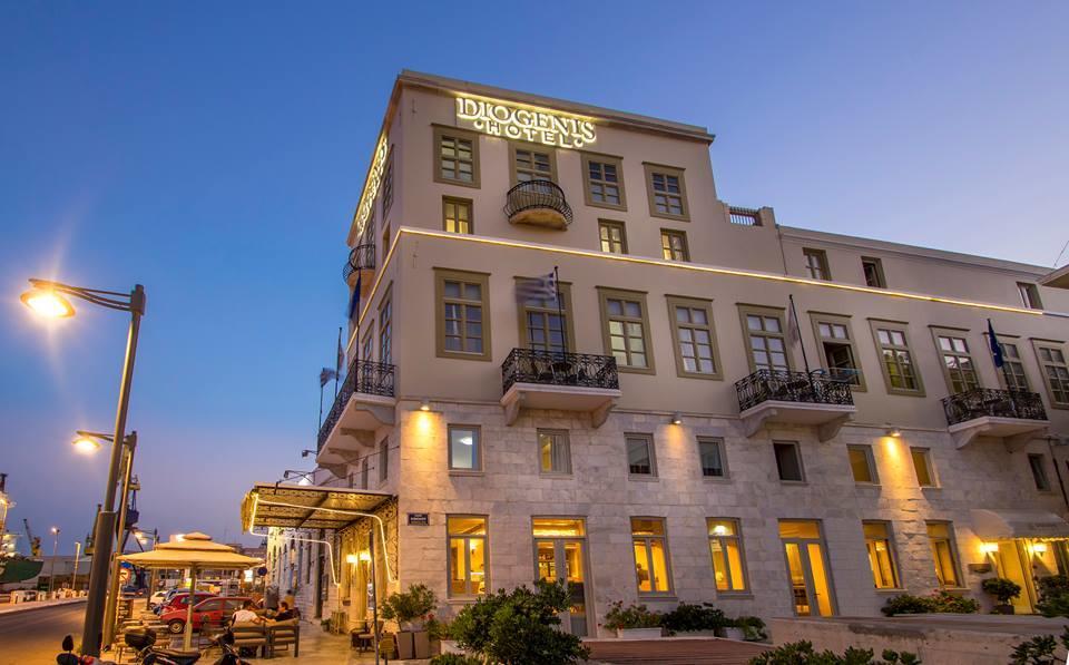 Diogenis Hotel Ермополи Екстериор снимка